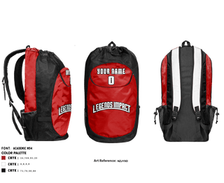Legends Impact 35064941 Gear Bag - 1