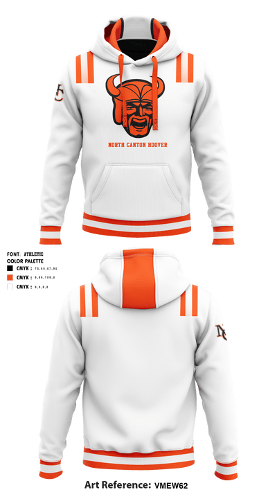 North Canton Hoover Football 75864683 Hoodie - 7