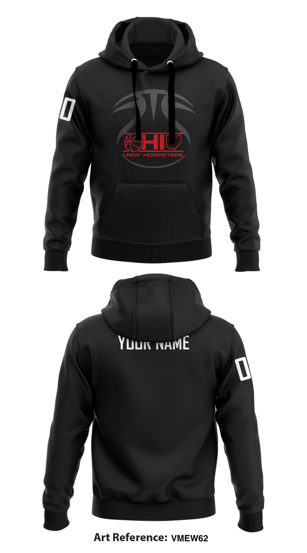 Ohio Lady Hoopsters 823937 Hoodie - 1