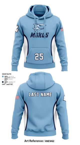 Makos Baseball 23515635 Hoodie - 4
