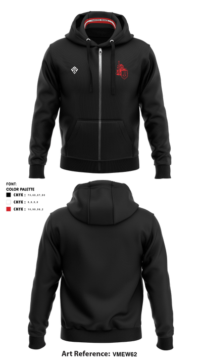 FHS Cross Country 22305288 Full Zip Tech Fleece Hoodie - 2