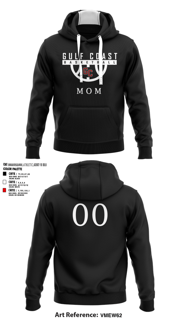 Gulf Coast Heat Basketball 74012011 Hoodie - 4