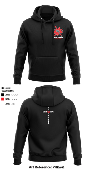 SportsFit Training Center 14906019 Hoodie - 4