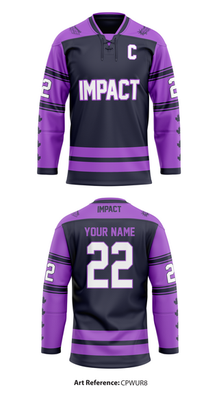 Impact 26045384 Hockey Jersey - 3