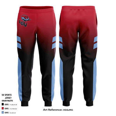 Lake Buena Vista High School Basketball 41118945 Joggers - 1