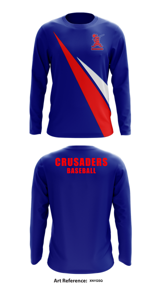 Crusaders 88778821 Long Sleeve Performance Shirt - 1
