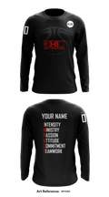 Ohio Lady Hoopsters 823937 Long Sleeve Shooting Shirt - 1