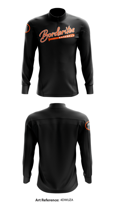 Borderites 80532254 Quarter Zip Jacket - 3