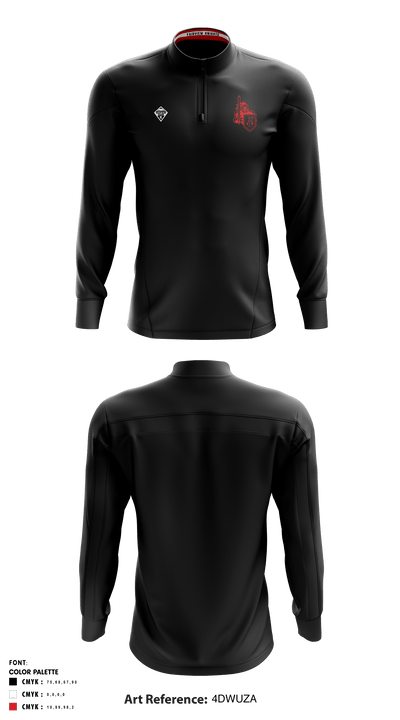 FHS Cross Country 22305288 1/4 Zip Pull Over - 2
