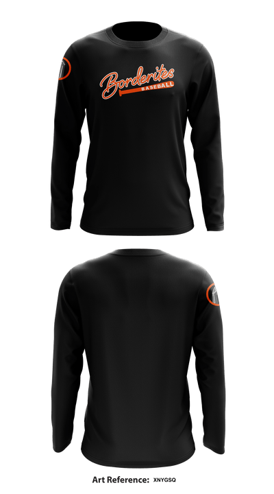 Borderites 80532254 Long Sleeve Performance Shirt - 1