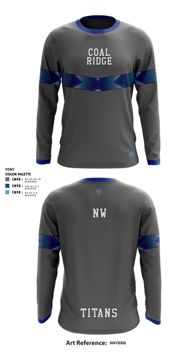 Coal Ridge HS 64723735 Long Sleeve Performance Shirt - 4