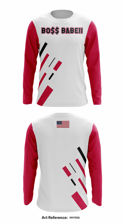 BO$$ BABII 65165735 Long Sleeve Performance Shirt - 1