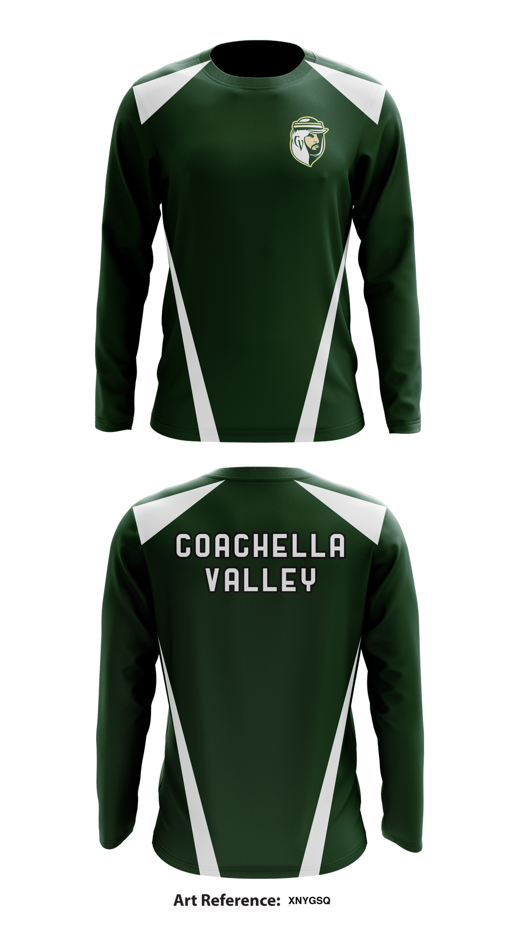 Coachella Valley Arabs 22793422 Long Sleeve Performance Shirt - 1