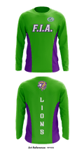 Faith In Action Ministries & Athletics 82966824 Long Sleeve Performance Shirt - 1