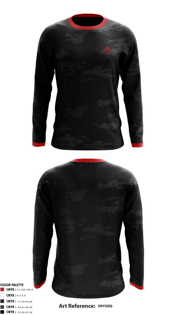Samples - Doug Williams 47834745 Long Sleeve Rash Guard Shirt - 1