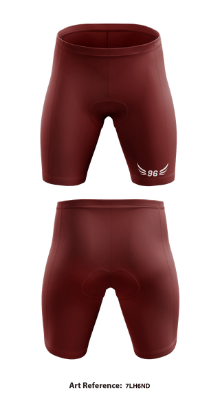 Ninety Six high school track and field 9377994 Men's Compression Shorts - 1
