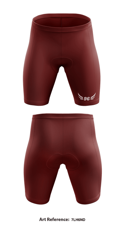 Ninety Six high school track and field 9377994 Men's Compression Shorts - 1