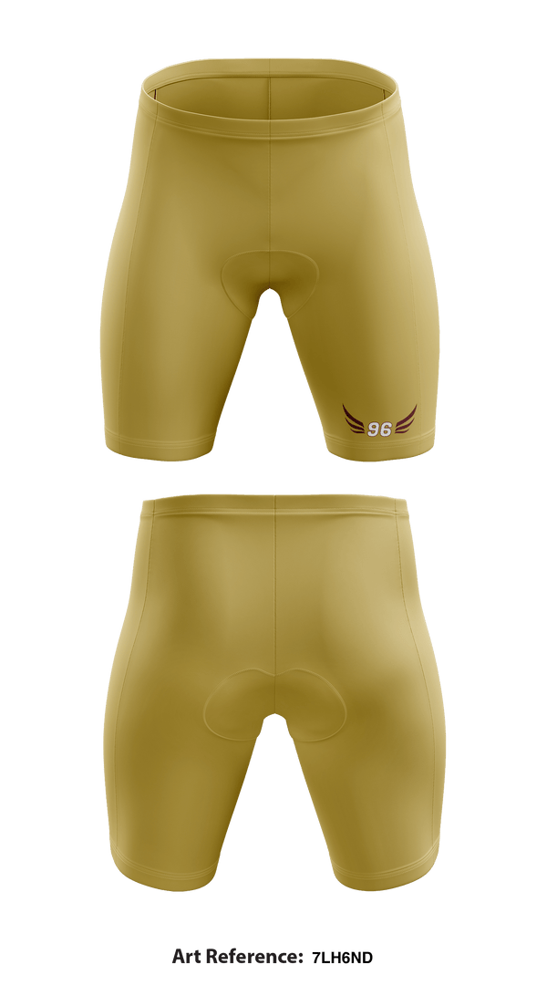 Ninety Six high school track and field 9377994 Men's Compression Shorts - 2