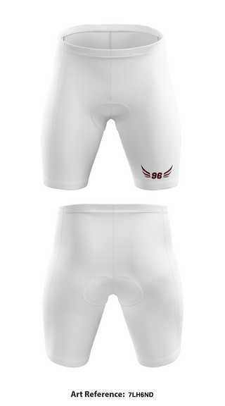 Ninety Six high school track and field 9377994 Men's Compression Shorts - 3