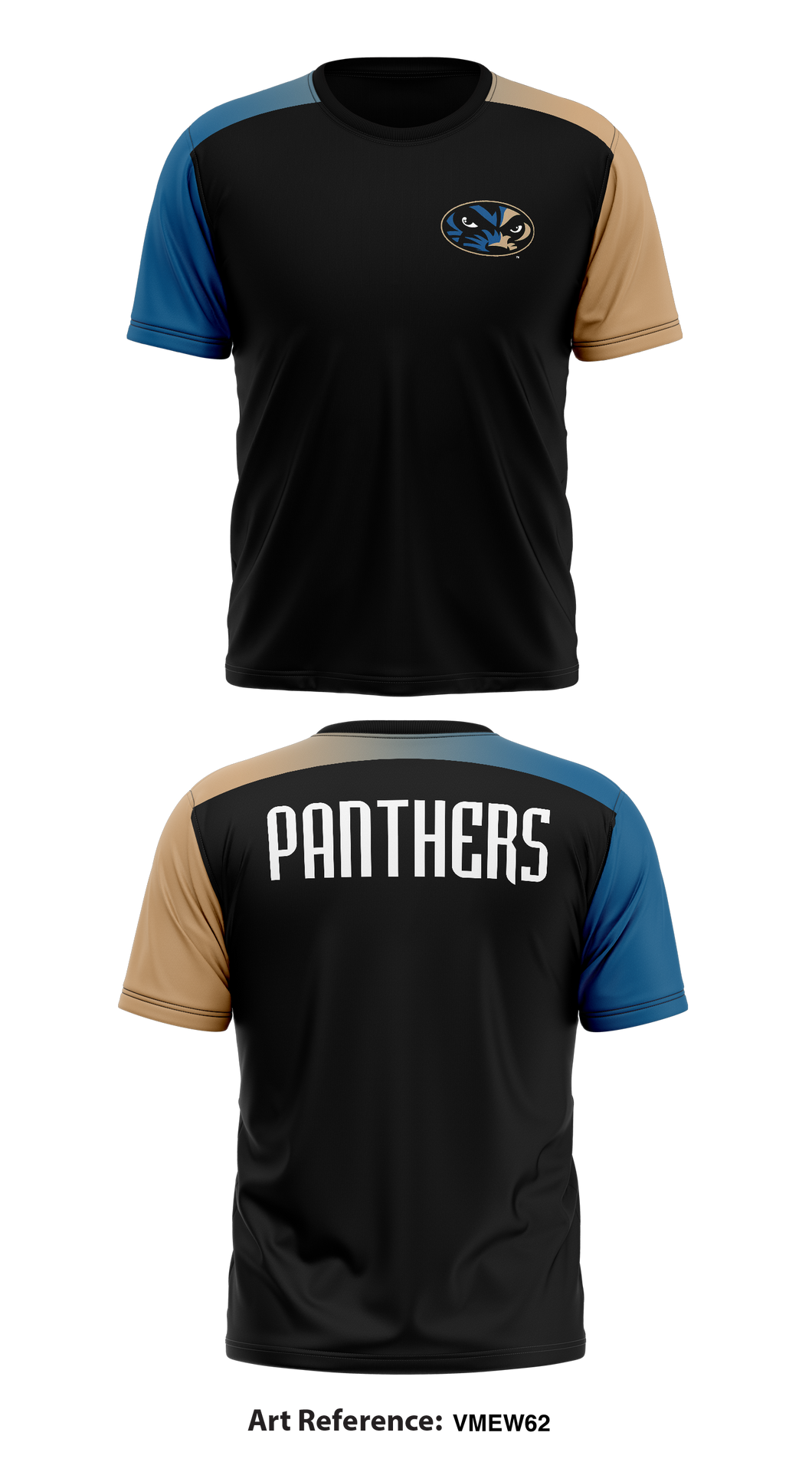Panthers 973298 Short Sleeve Performance Shirt - 1