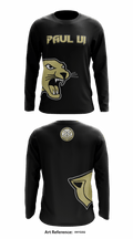 Paul VI Panthers 567342 Long Sleeve Performance Shirt - 1