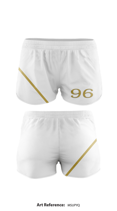 Ninety Six high school track and field 9377994 Women's Track Shorts - 11