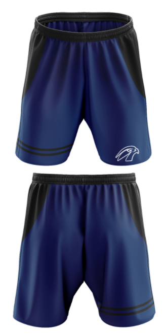 Albany Falcons 83355309 Athletic Shorts With Pockets - 1