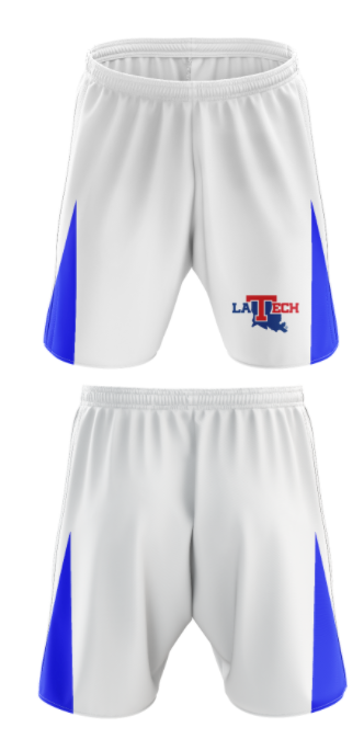 Louisiana Tech 87859607 Athletic Shorts With Pockets - 1