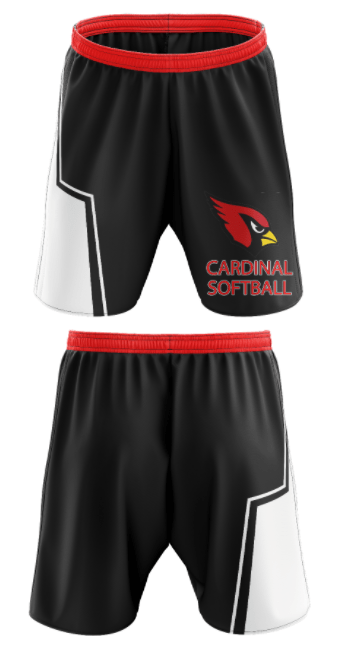 Pompton Lakes Cardinals 60485649 Athletic Shorts With Pockets - 3