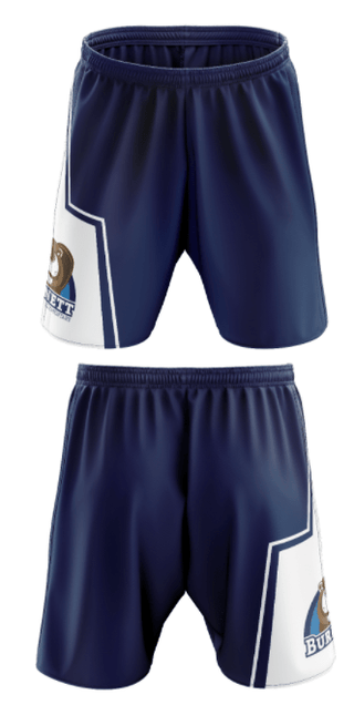 Burnett Elementary 25306031 Athletic Shorts With Pockets - 1