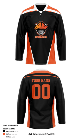 Evraz Steelers 95319083 Hockey Jersey - 2