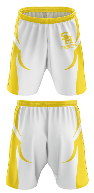 Sterling Heights High School Wrestling 39870175 Fight Shorts - 1