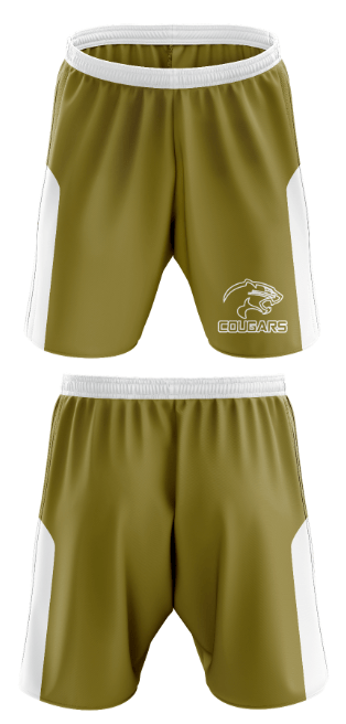 Crockett High School Wrestling 94560191 Fight Shorts - 1