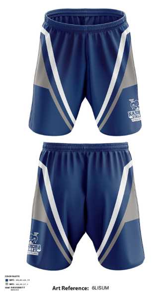 Nashoba Valley Technical High School Wrestling 66105732 Fight Shorts - 1