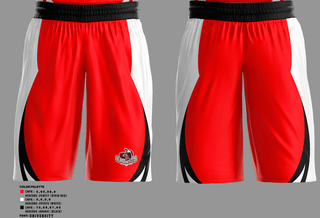 Homer Jr. Knights 63034779 Mens Basketball Shorts - 1