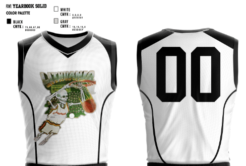 SAN FRANCISCO PARNASSUS BASKETBALL 22847837 Reversible Basketball Jersey - 1