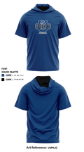 Mara Colts 58187834 Short Sleeve Performance Shirt with hood - 1