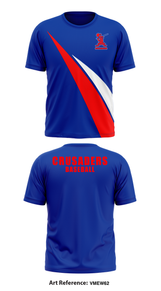 Crusaders 88778821 Short Sleeve Performance Shirt - 1