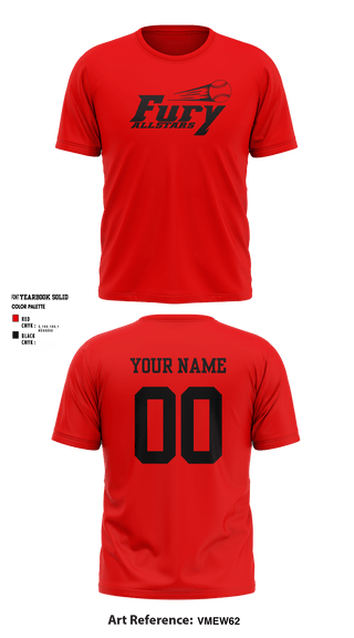 Niles Township Fury 16589920 Short Sleeve Performance Shirt - 2