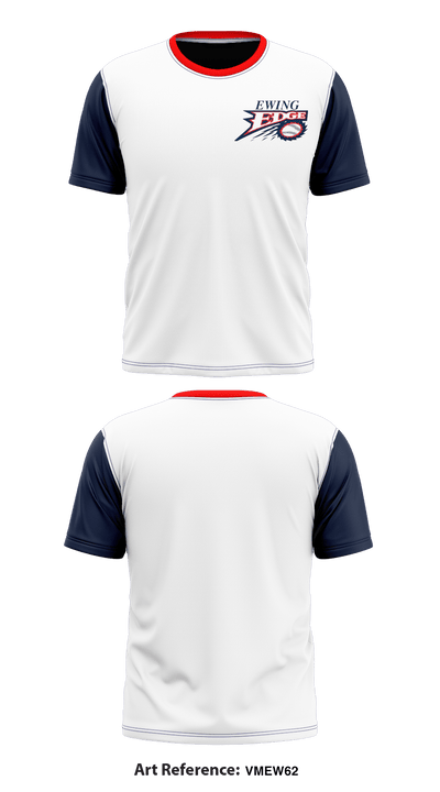 Ewing Edge Softball 81004704 Short Sleeve Performance Shirt - 1