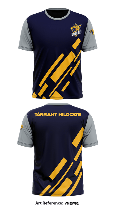 Tarrant Wildcats 7803603 Short Sleeve Performance Shirt - 1