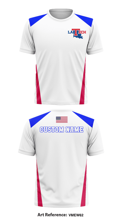 Louisiana Tech 87859607 Short Sleeve Performance Shirt - 2