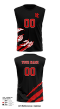 North Central Panthers Volleyball 84585356 Sleeveless Performance Shirt - 4