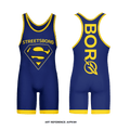 Streetsboro 71867697 Wrestling Singlet - 2