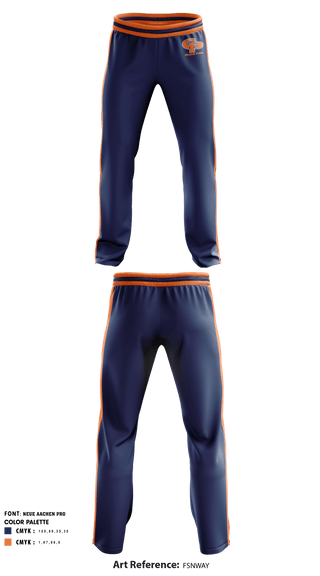 College Place High School Wrestling 60433423 Sweatpants - 1