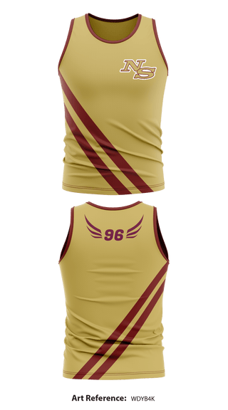 Ninety Six high school track and field 9377994 Men's Track Singlet - 6