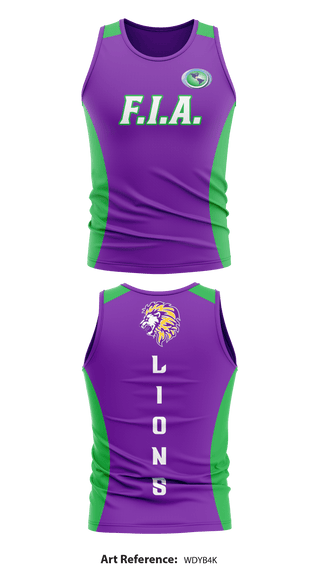 Faith In Action Ministries & Athletics 82966824 Compression Singlet - 2