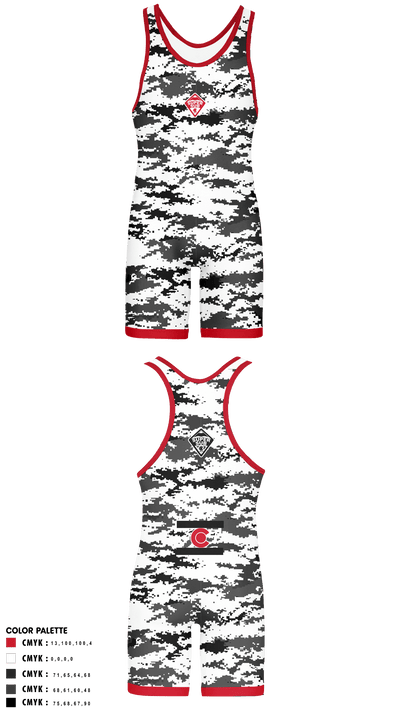 Samples - Doug Williams 47834745 Wrestling Singlet - 4