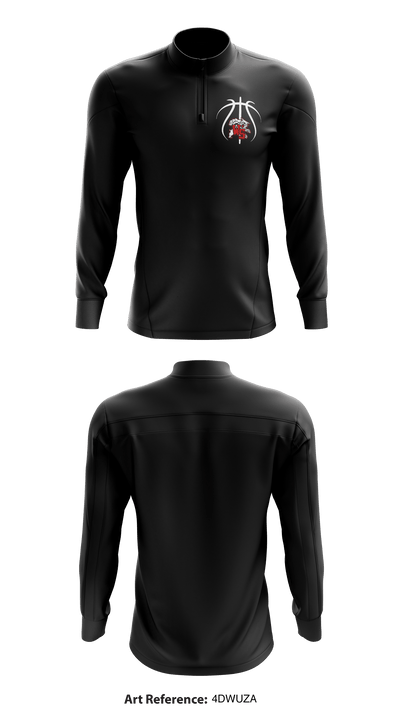 Westerville South 675348 Quarter Zip Jacket - 1