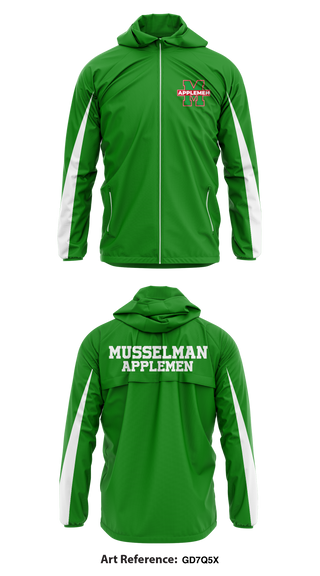 Musselman Applemen 87804429 Windbreaker - 1